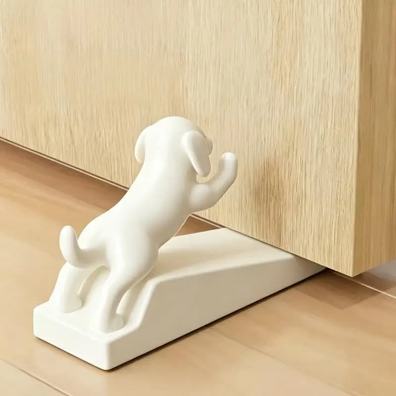 Hot Sale New 1Pcs Cute Dog Door Stopper Thick Anti Collision Silent Anti Slip Door Wedge Housewarming Decor Present