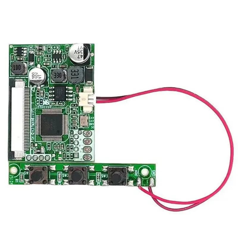Kit Scheda Madre Multifunzionale per Monitor LCD da 4,3 Pollici, Cornice Digitale Audio-Video per Auto