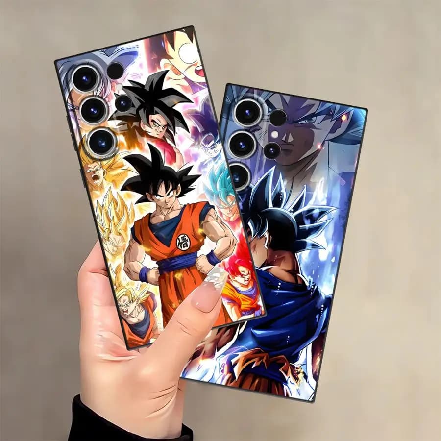 Cover per Telefono D-Dragon Balls Anime per Samsung Galaxy S10 S9 S25 Ultra S26 Note 20 Ultra 8 9 10 S21 FE S20 S24 Plus S23