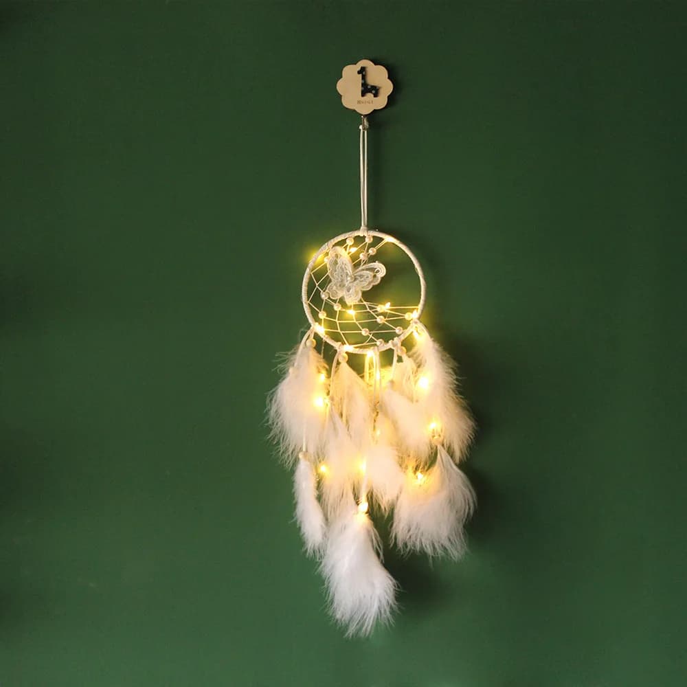 New White Dream Catcher Wind Chime Room Decoration Hanging Ornament Best Friend Birthday Gift Home Decor Accessories