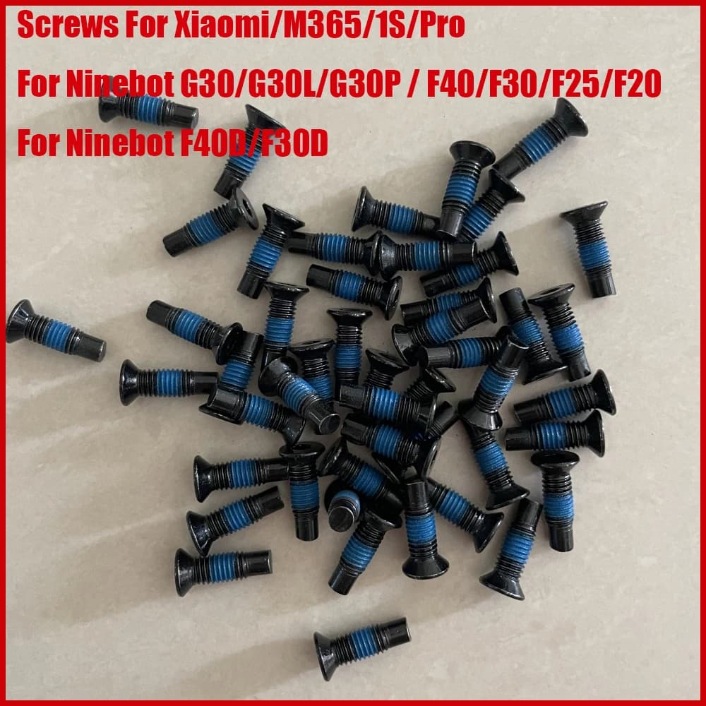 Vite per asta tubo forcella anteriore per Xiaomi M365 Pro/2 per Ninebot MAX G2/65/30D F40/30/30D/20 P100S/65 Parte scooter elettrico