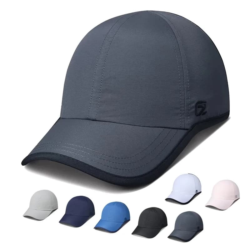 GADIEMKENSD UPF 50+ light breathable outdoor cap for men and women hiking fishing Sunbonnet Golf adjustable hat