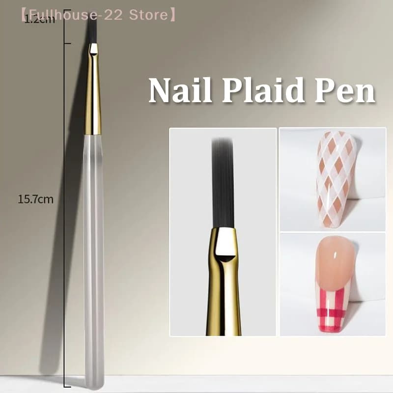 【MAX-22】Pennello per Nail Art, Penna per Linee Acriliche, Strisce, Griglie, Fiori, Farfalle, Pennelli per Acquerello, Gel UV, Design Fai da Te