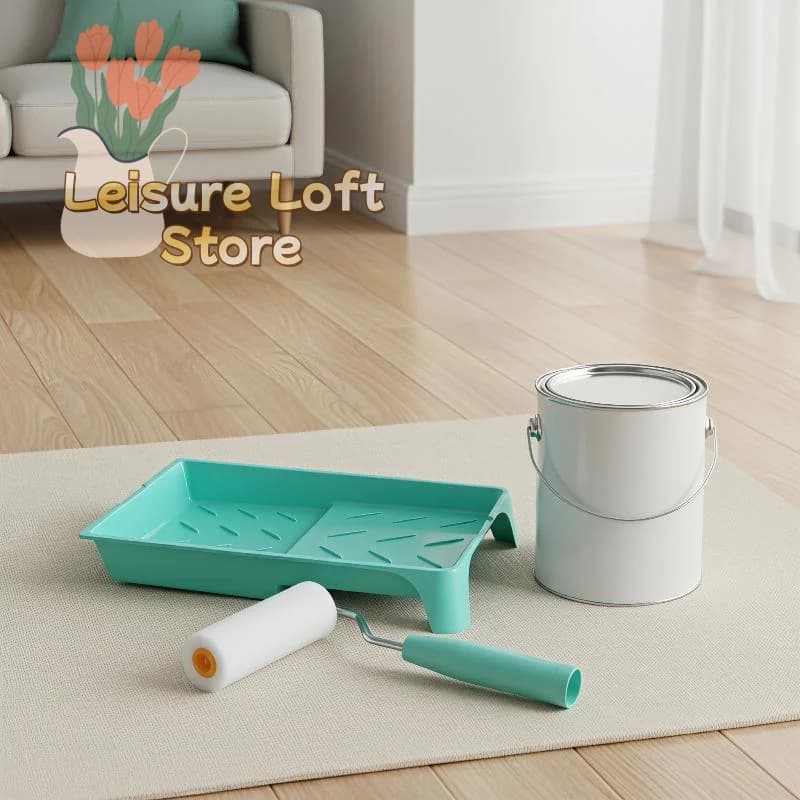 White Mini Sponge Paint Roller Sleeves Durable Foam Rollers Smooth Application for Art Painting Wall Decoration