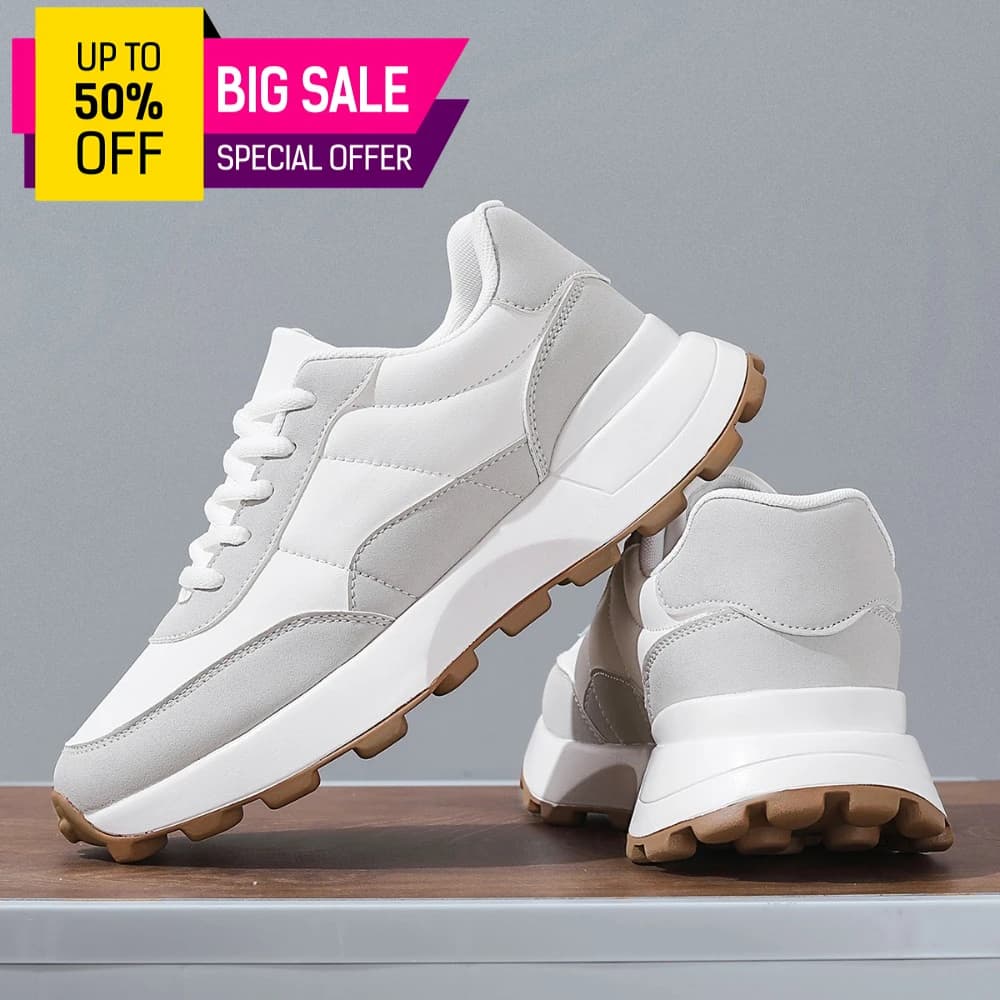 Scarpe da donna primaverili e autunnali, nuove, stile europeo, con suola spessa, casual, sportive, modello dad shoes, alla moda, comode e versatili.