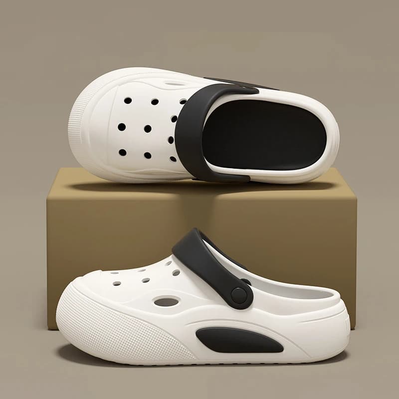 Ciabatte Estive con Plateau da Donna, Sandali Casual da Casa, Scarpe di Lusso Firmate, Ciabatte Morbide da Interno ed Esterno per Ragazze e Donne