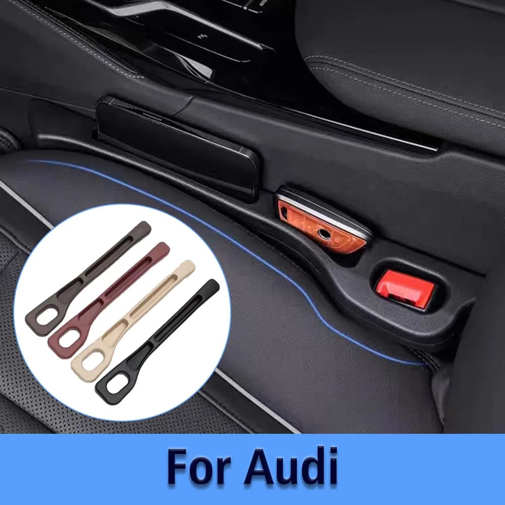 For Audi A1 8X A3 S3 8L 8P 8V A4 S4 B6 B7 B8 B9 A5 A6 S6 C6 C7 C8 A7 TT 8N 8J Car seat Gap Anti-losses Car stopper