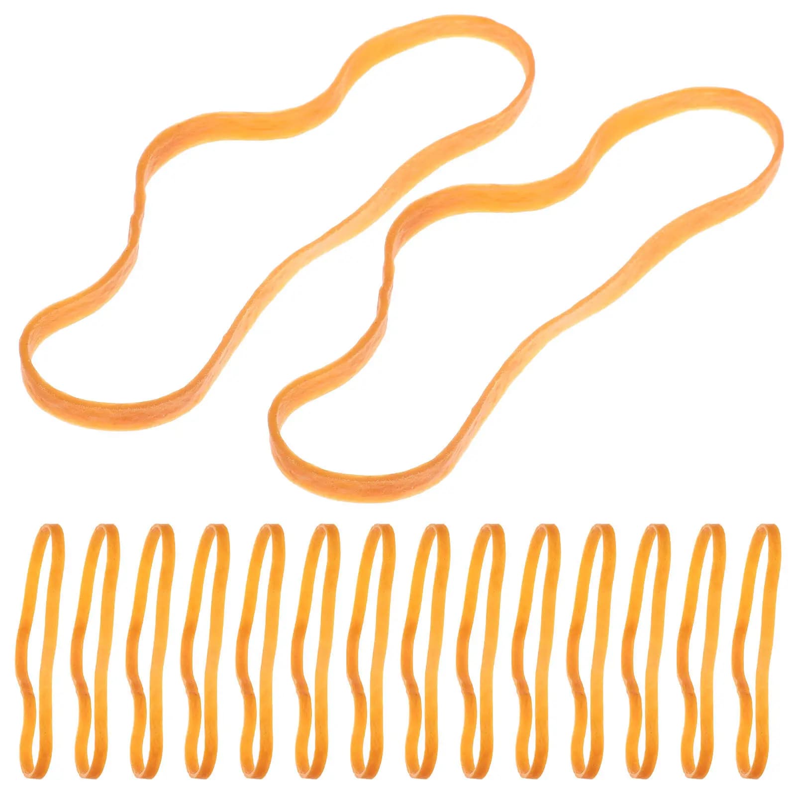 1Set Large Heavy Duty Rubber Bands Thick Wide Elastic Stretchable for Home Office Binding Trash Can Files Large Rubber Bands