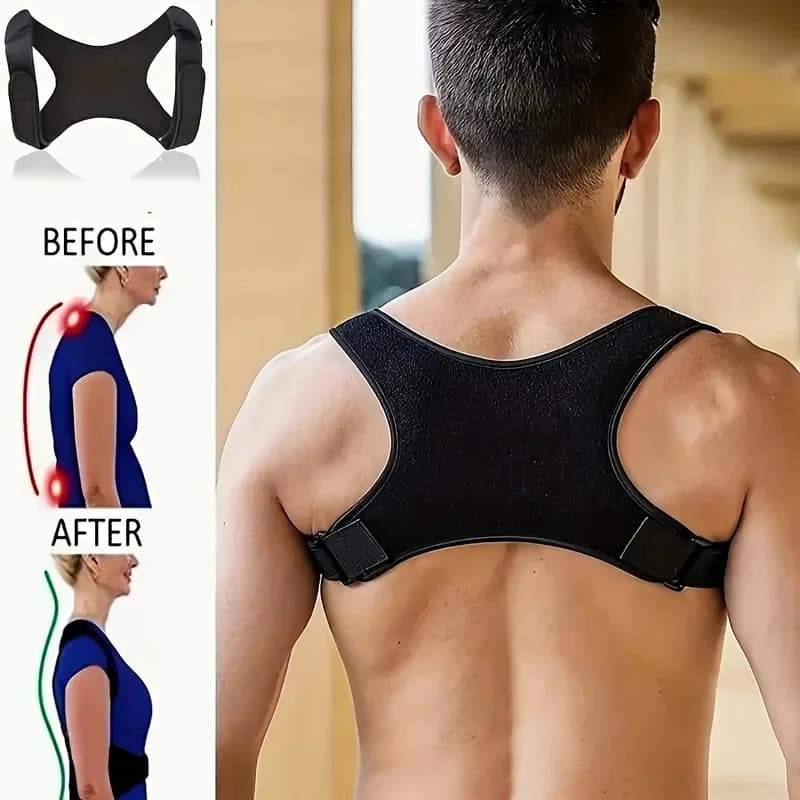 1-3 pezzi di cinture regolabili per la correzione della postura - Supporto ergonomico traspirante, antiscivolo per una postura migliorata