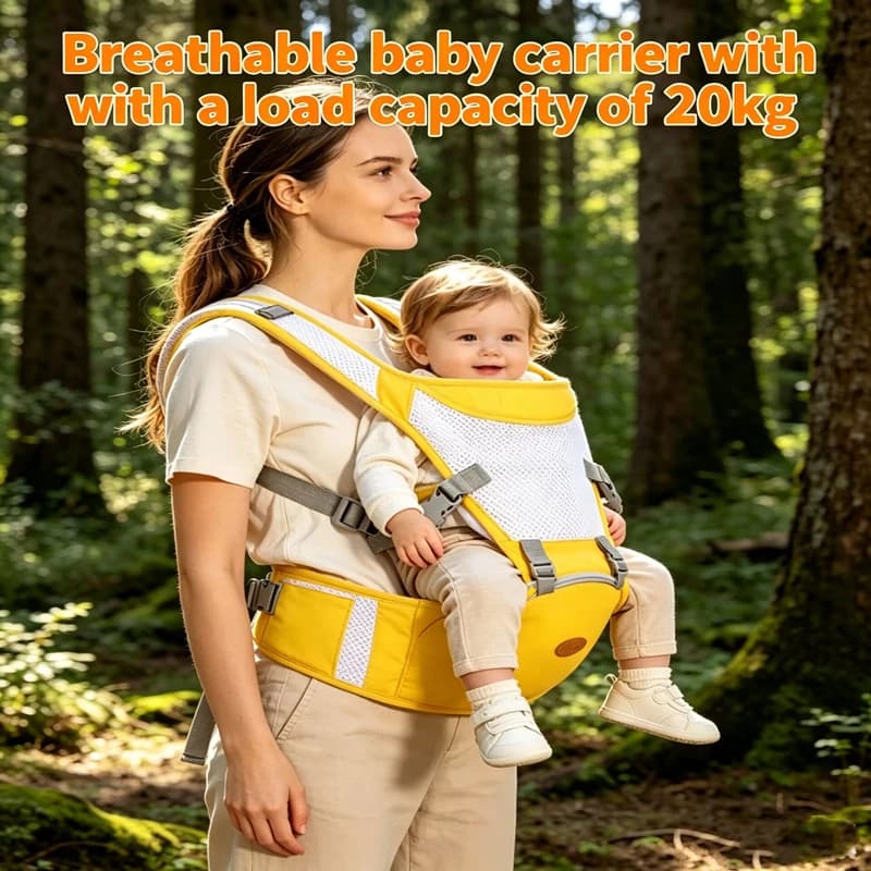 All-season Baby Outdoor Holding Front Back Universal Carrier Cotton Ergonomic Backpacks Holder Shoulder Waist Belt Sling Toddler