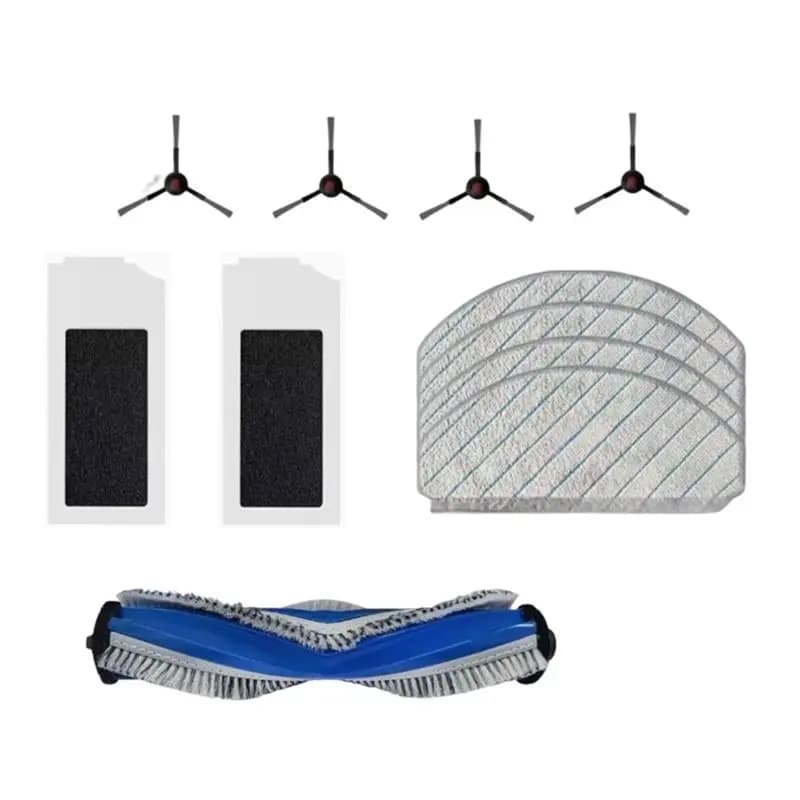 AC39-Replacement Parts Accessories-Main Side Brush& Mop Cloths For Ecovacs N20 PRO/Plus Robot Vacuum Cleaner Filter