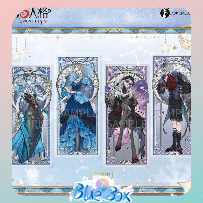 Un must per i fan di Identity V! Carte Tarocchi Serie Star River Night Watch, Carte Trasparenti Ufficiali con Licenza Ufficiale, Carte Commemorative