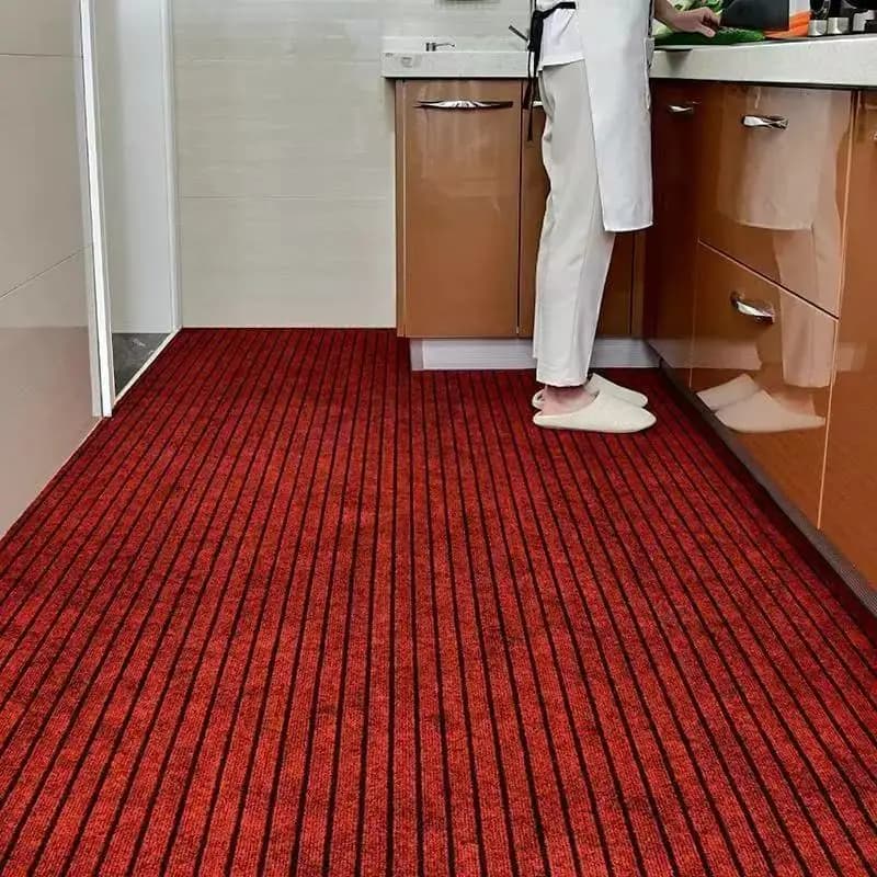 Tappeto antiscivolo per cucina, copertura completa, fai da te, assorbente, tappetino per porta della cucina, tappeto per corridoio lungo, ingresso, facile da pulire