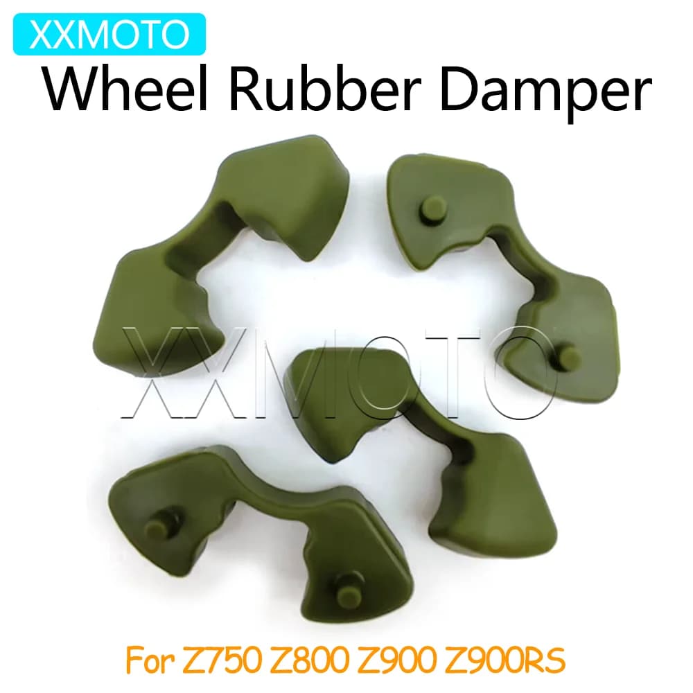 Per Kawasaki Z750 Z800 Z900 Z900RS Z 750 800 900 900RS Moto Mozzo Ammortizzatore Ruota Posteriore Tamburo Gomma Pignone Buffer Ammortizzatore