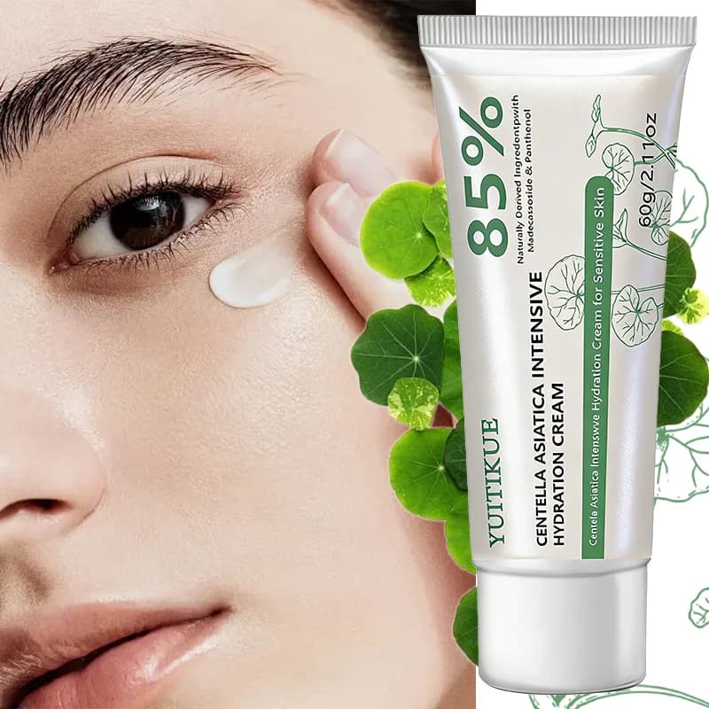 YUITIKUE Hydrating Cream at Centella Asiatica 85% Natural Hydrating Ingredients Not Untouched for Sensible Skins