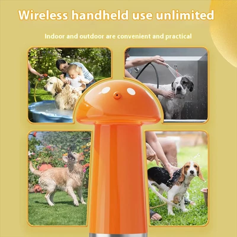 AB42-Electric Automatic Foam Machine Shampoo Dispenser For Dog And Cat Bathingz Household Clean Shampoo Dispenser