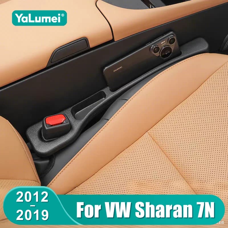 Per Volkswagen VW Sharan 7N 2012 2013 2014 2015 2016 2017 2018 2019 Seggiolino auto Strisce a prova di perdite Gap Cucitura laterale Accessori di stoccaggio