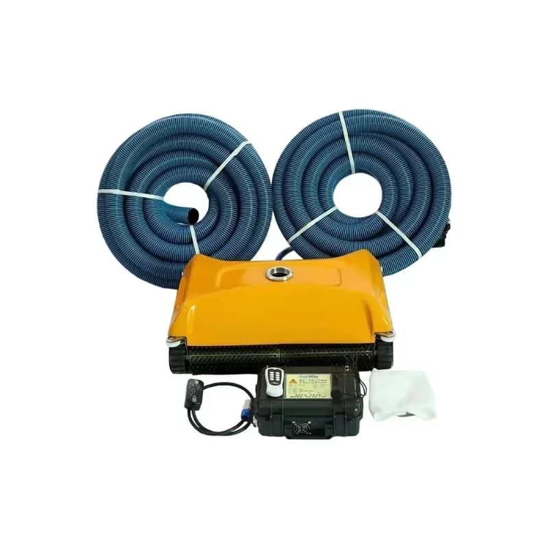 Macchina per l'aspirazione delle acque reflue autoadescante per piscina, aspirapolvere per fondo, stagno per pesci, macchina per la pulizia degli artefatti silt