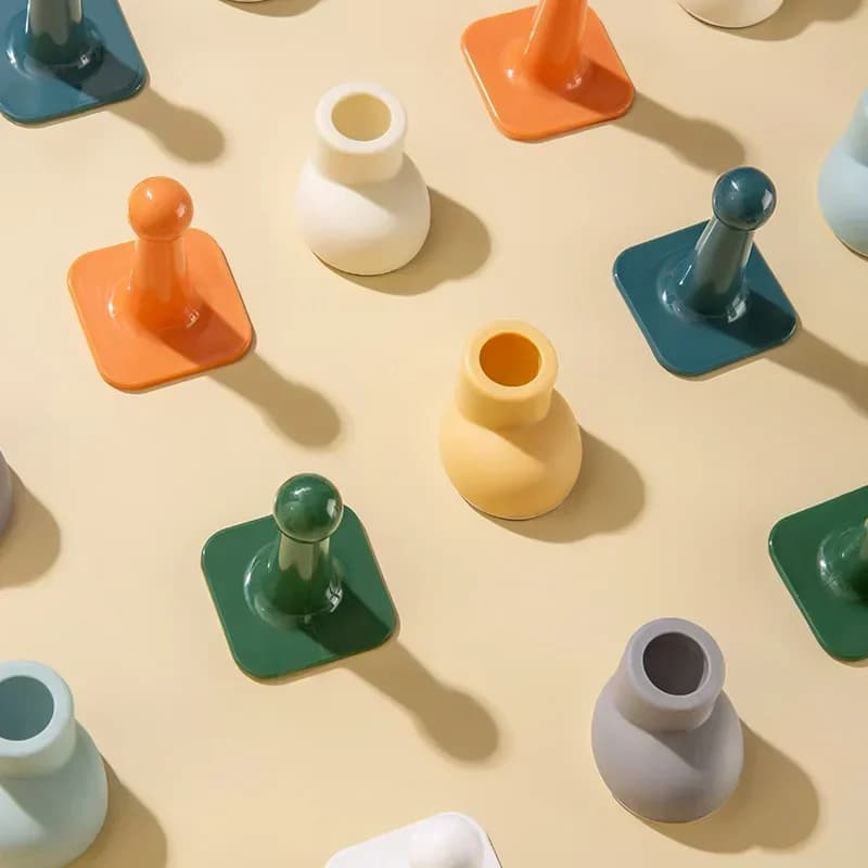 1 pz Fermaporta in silicone Anti-collisione Autoadesivo Muto Anti-shock Proteggi la porta Chiudi Ganci da parete silenziosi con attenzione senza foro