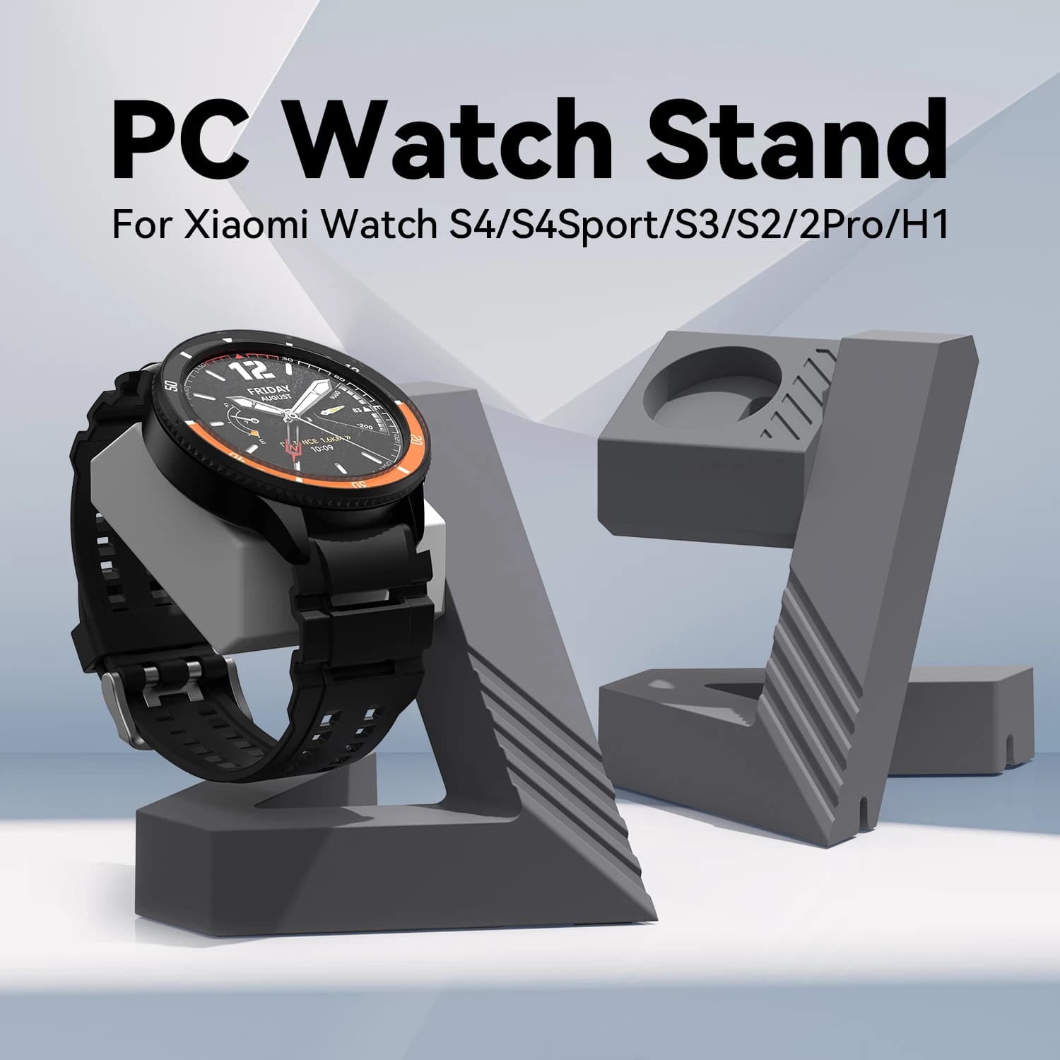 Adattatore per caricabatterie dock per supporto per orologio geometrico per PC per Xiaomi Watch S4/S4 Sport/S3/S2/2 Pro/H1 Accessori intelligenti