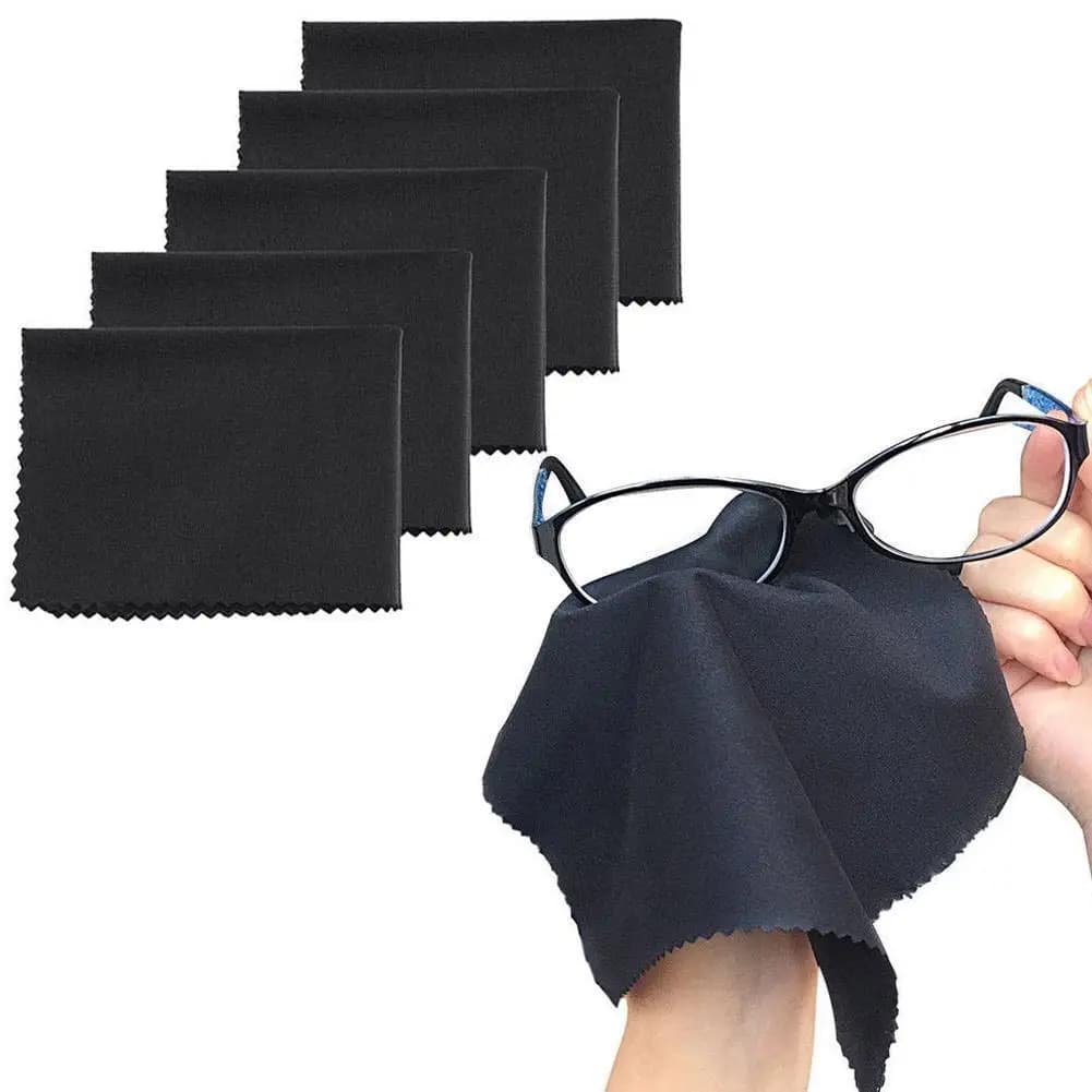 20 pcs microfiber cleaning cloth for laptop, PC, computer, TV, camera lens, cell phone screen cleaning wipes, goggle cleaning kit