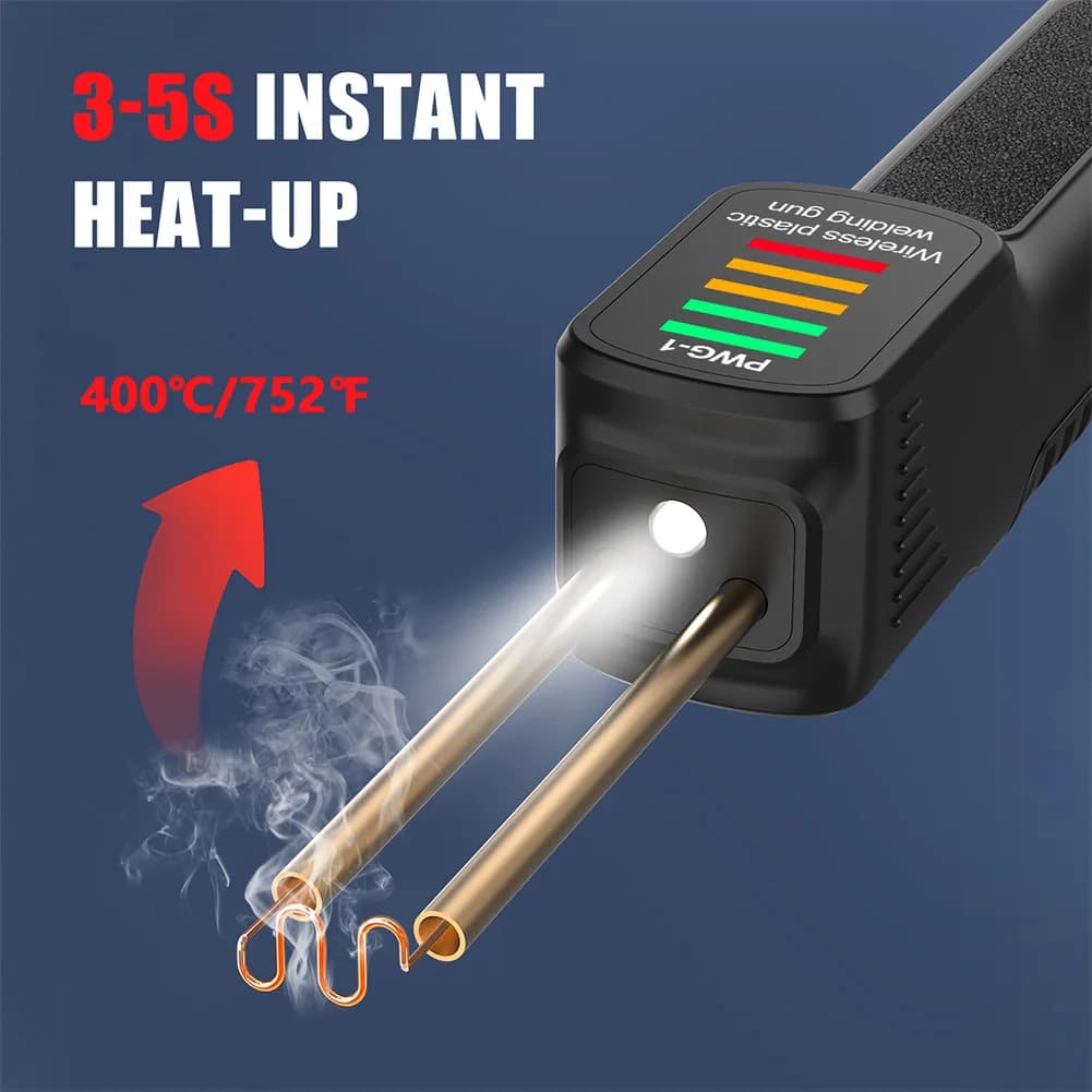 300W Saldatrice di Plastica 200 pz Cucitrice A Caldo Saldatore di Plastica Pistola PVC Saldatore Pistola Saldatore Paraurti Kit di Riparazione