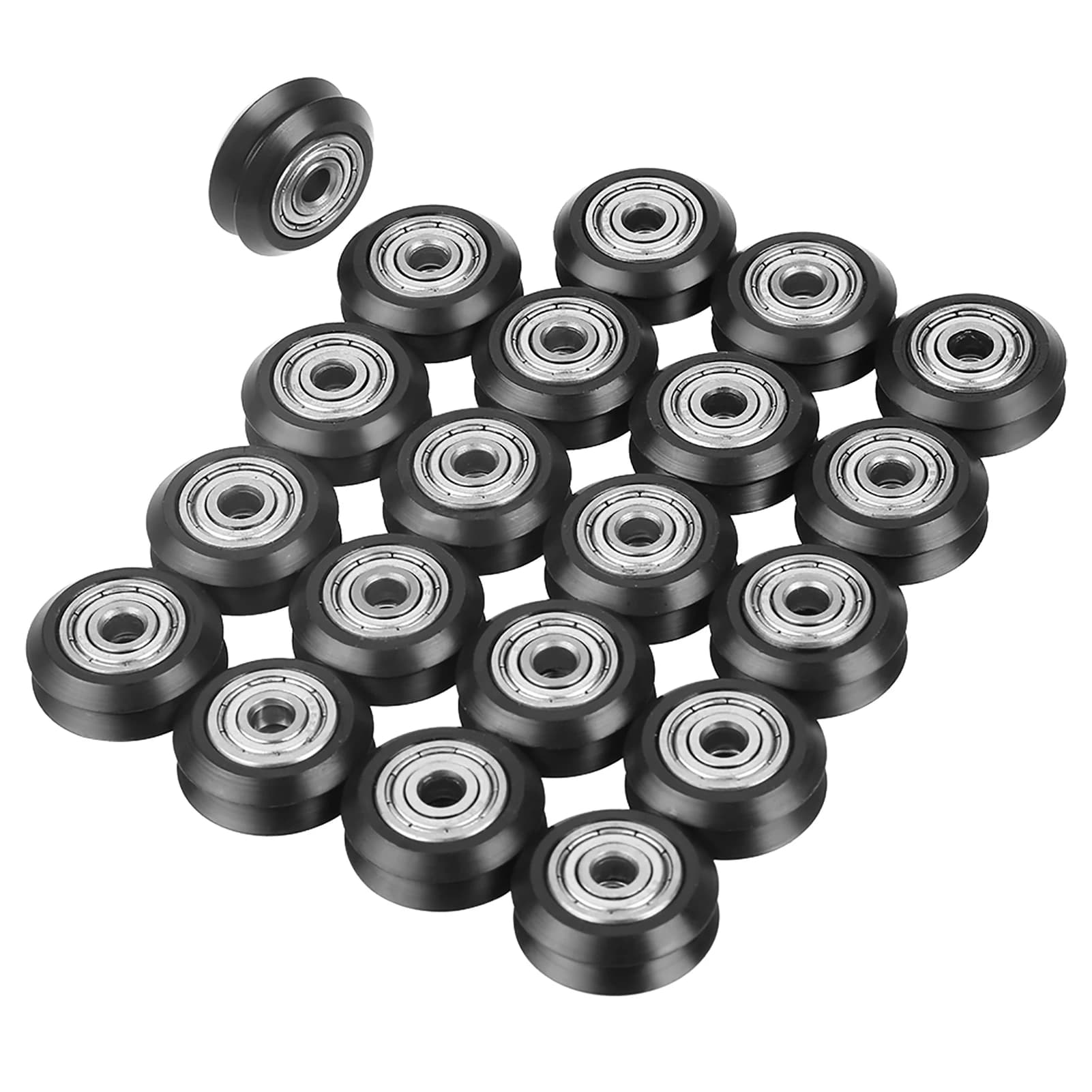 V-shaped wheel Hole 5mm 625 Accessories Pulley bearing for 3D printer CNC Pulley 3D Printer Pulley Type V CNC Wheel