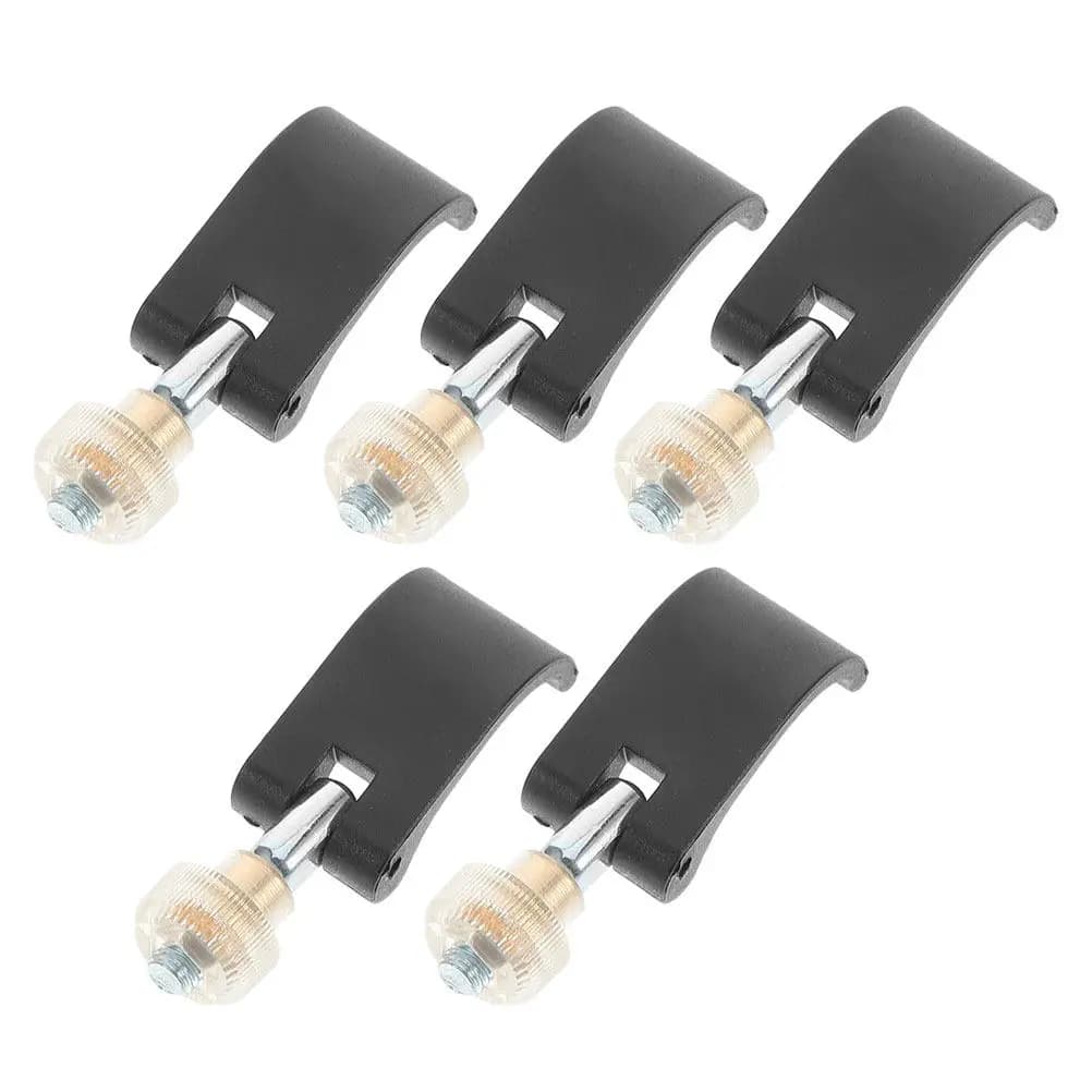 5Pcs Nylon Trekking Pole Lock Fastener External Flip Buckle Clip for Hiking Poles Walking Sticks Trekking Pole Accessories