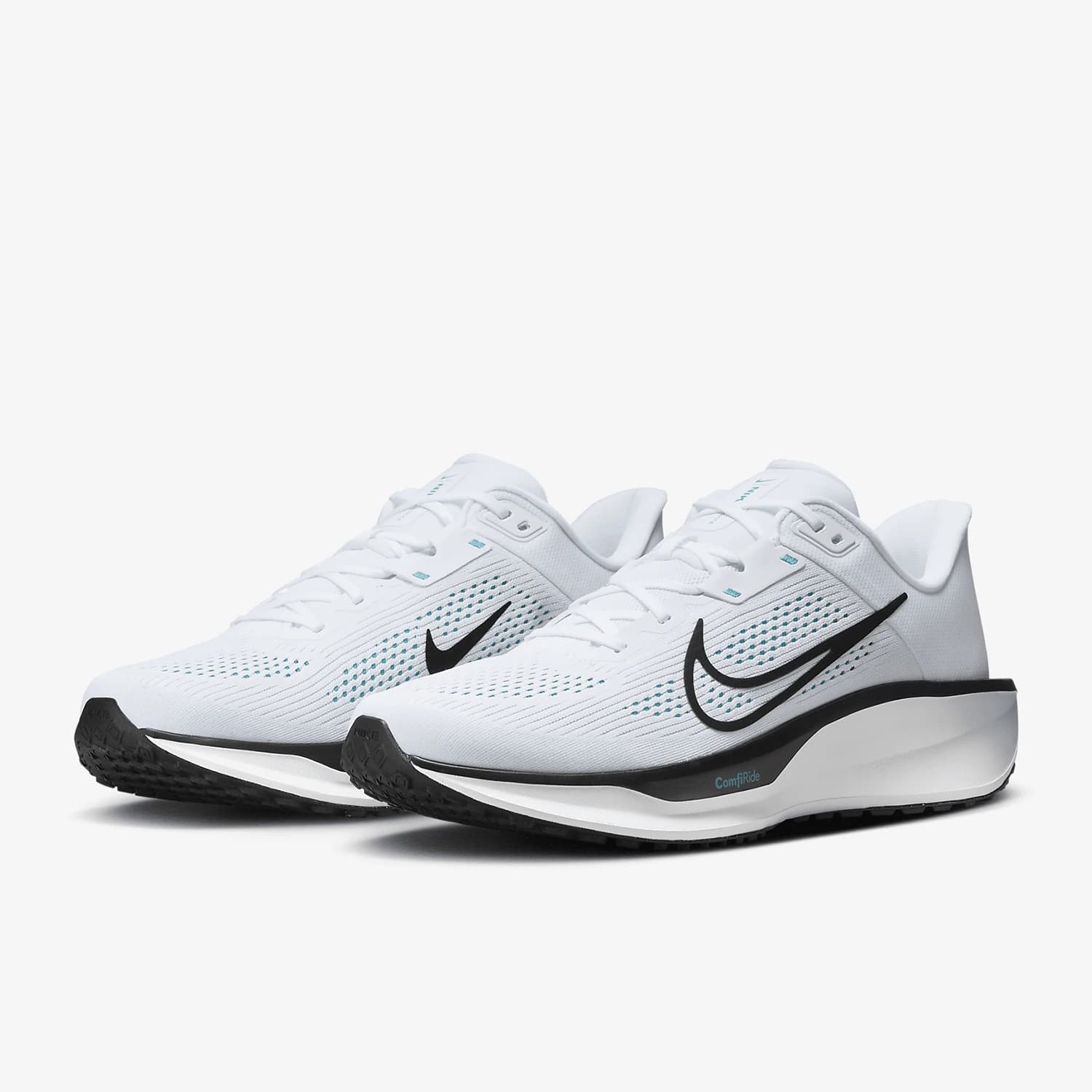 Scarpe da corsa da esterno basse Nike Official Genuine Quest 6 da uomo in mesh semplice FD6033-105