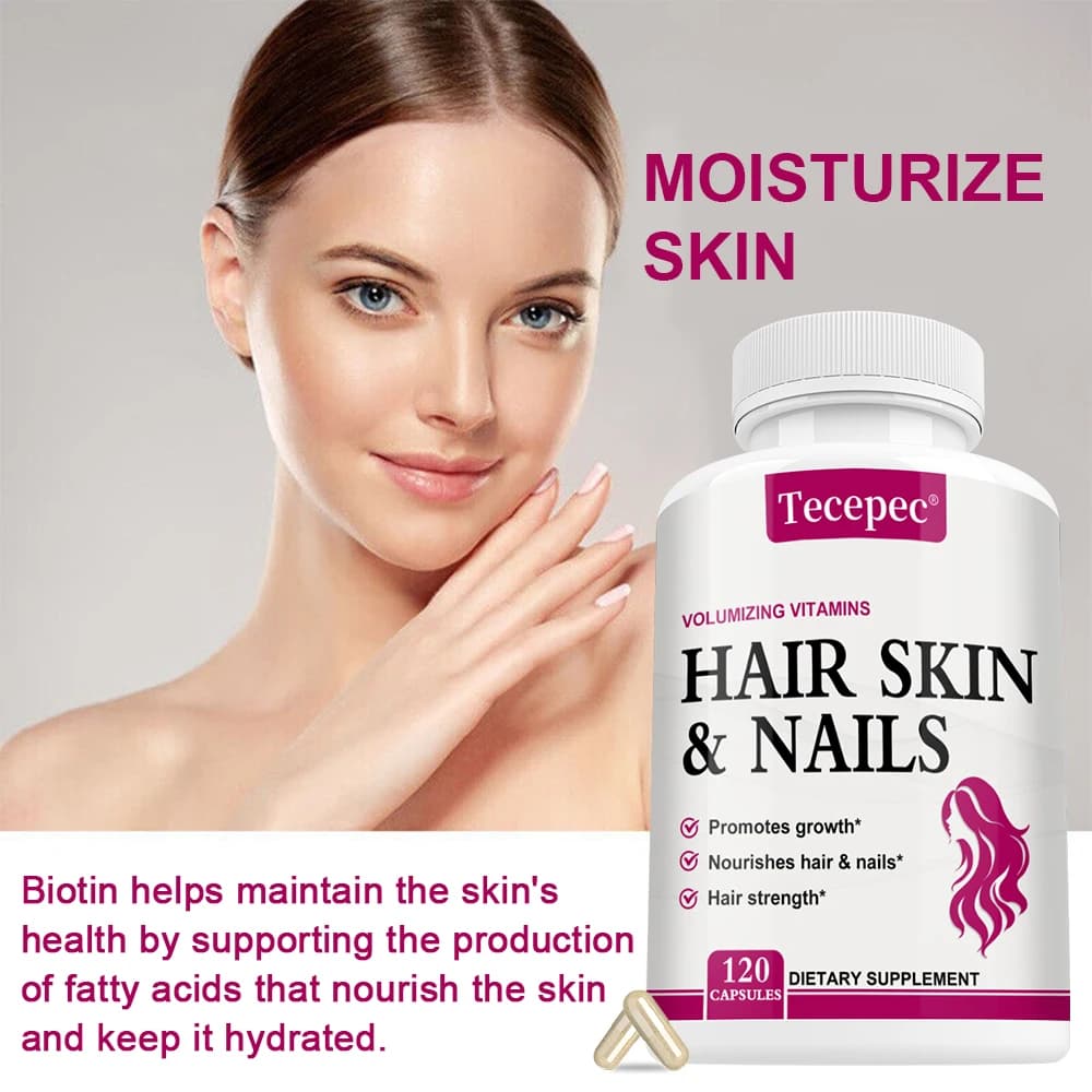 Integratore di Collagene Multi-Peptide in Softgel per Donne e Uomini - Tipi I, II, III, V, X - con Biotina, Supporta la Salute di Pelle, Capelli, Unghie e Articolazioni