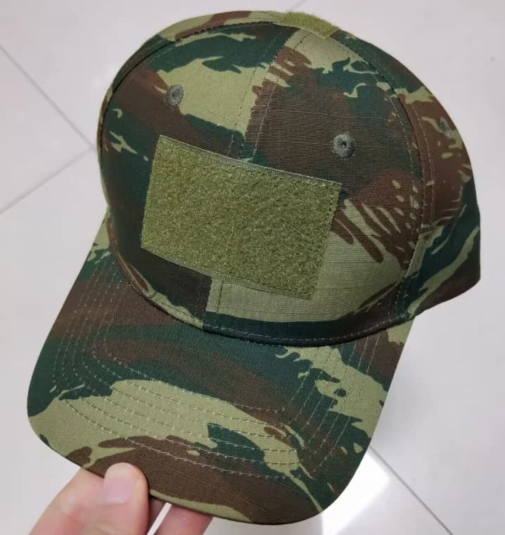 Greek Lizard Camouflage Baseball Cap Green Jungle Hat