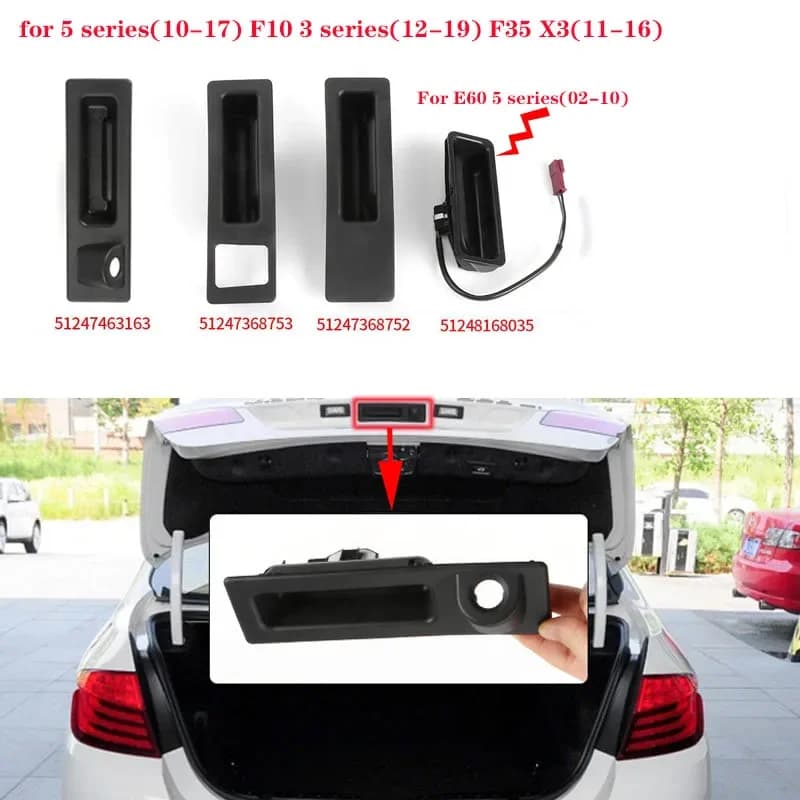 Per BMW Serie 5 F10 Serie 3 F35 E60 X3 X4 interruttore bagagliaio portellone chiusura pulsante interruttore bagagliaio