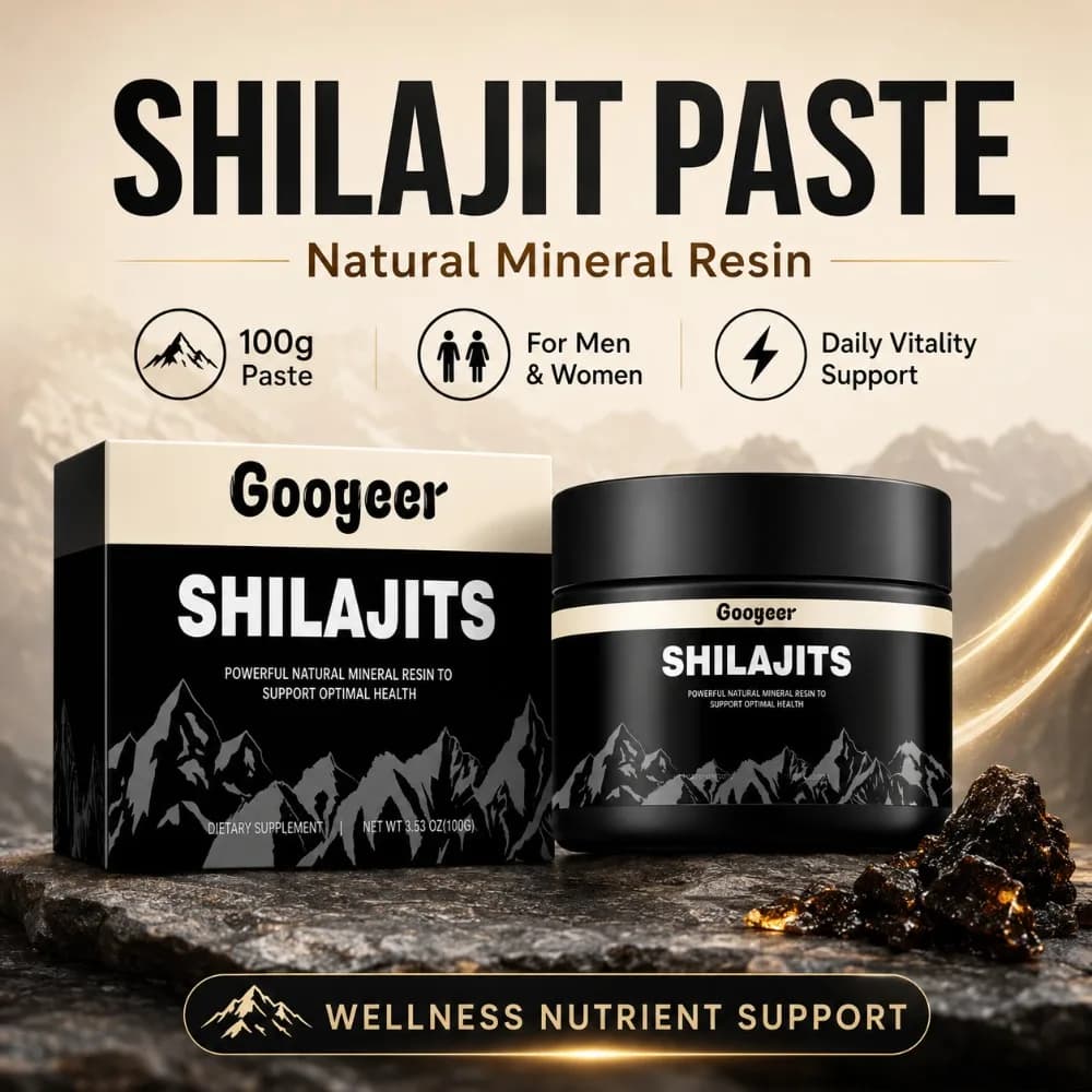 Pasta di Shilajit 100g, Resina Minerale Naturale, Integratore Alimentare per Uomini e Donne, Supporto Nutrizionale per Energia Quotidiana, Vitalità e Benessere