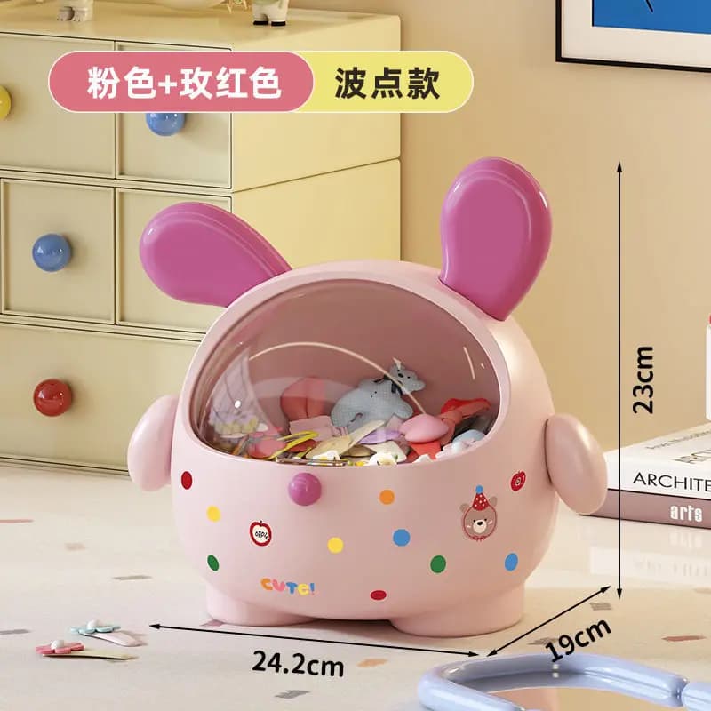Simpatico pattumiera da tavolo con coperchio Hotel Casa Camera da letto Cestino per rifiuti Secchio portaoggetti Mini scrivania da ufficio Scatola portaoggetti per piccole cose