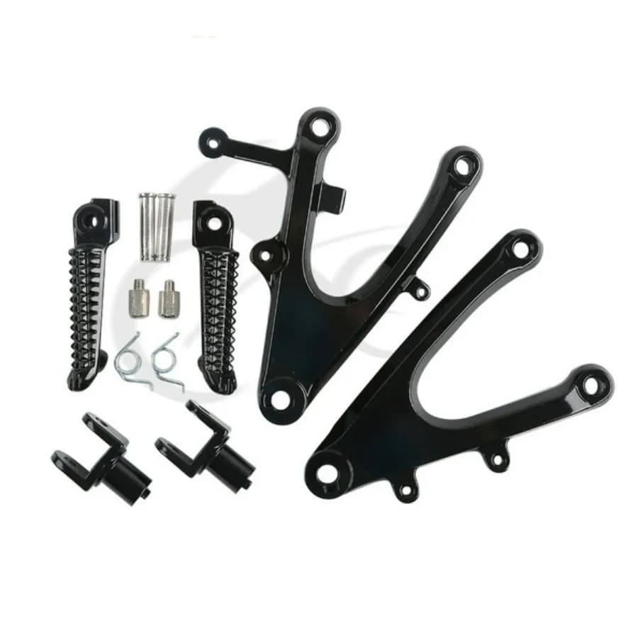 Driver Rider Pedane Staffa Poggiapiedi Per Yamaha YZF R1 YZFR1 2004 2005 2006