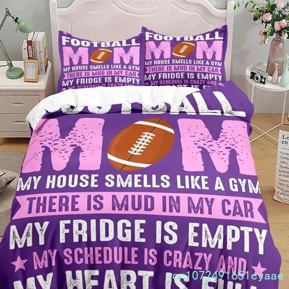 National Football Poster Duvet Cover Set King Queen Double Full Twin Single Size Bed Linen Set Duvet Cover Bed Set Quilt Cover