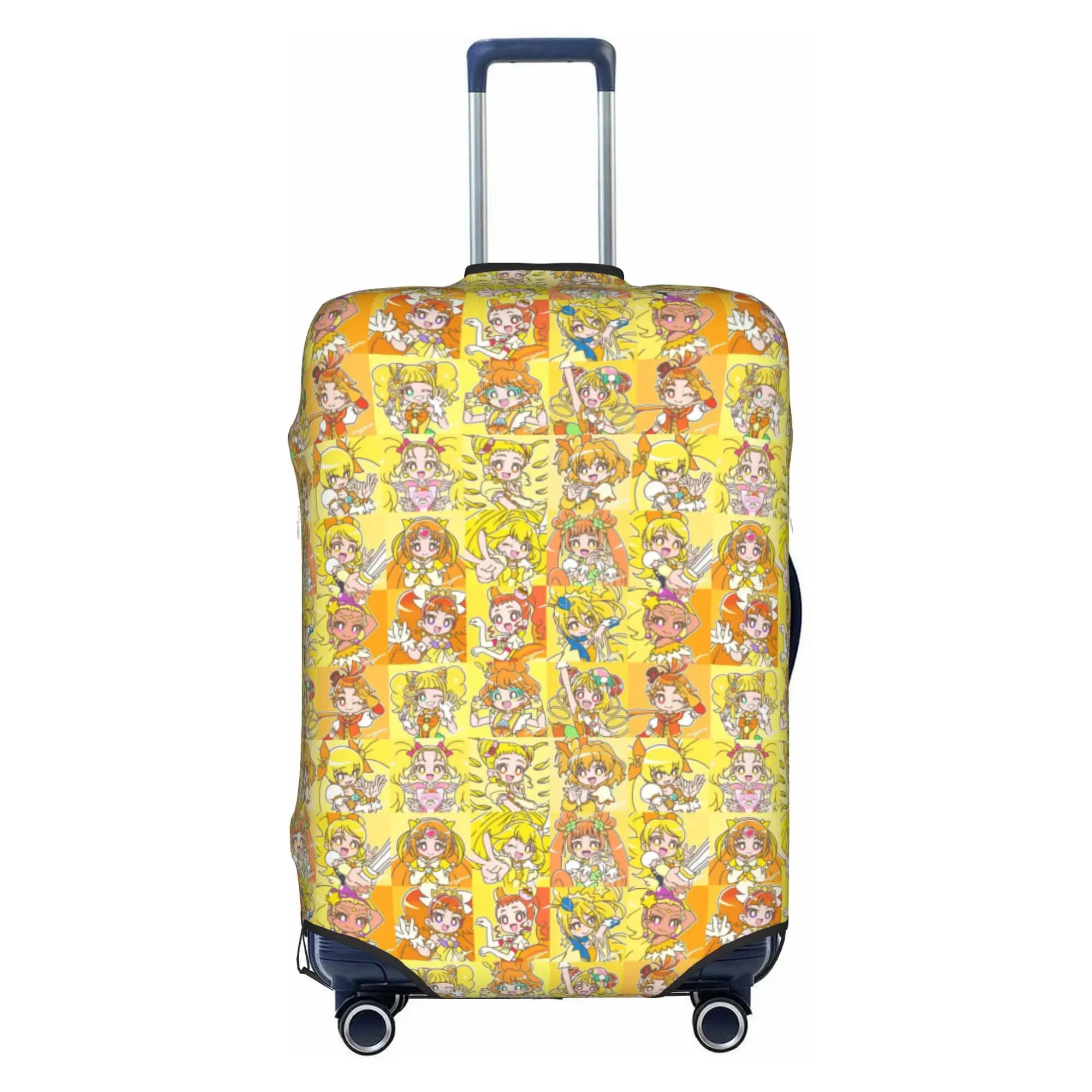 Custom Pretty C-Cures Luggage Cover Elastic Sweet Angel Travel Suitcase Protective Covers Suit For 18-32 inch