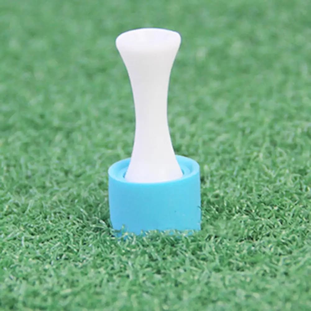 Stable Tee Holder for Golf Balls Golf Ball Holder Rubber Tendon Rubber Golf Tee Holder Set Magnetic for Driving for Indoor