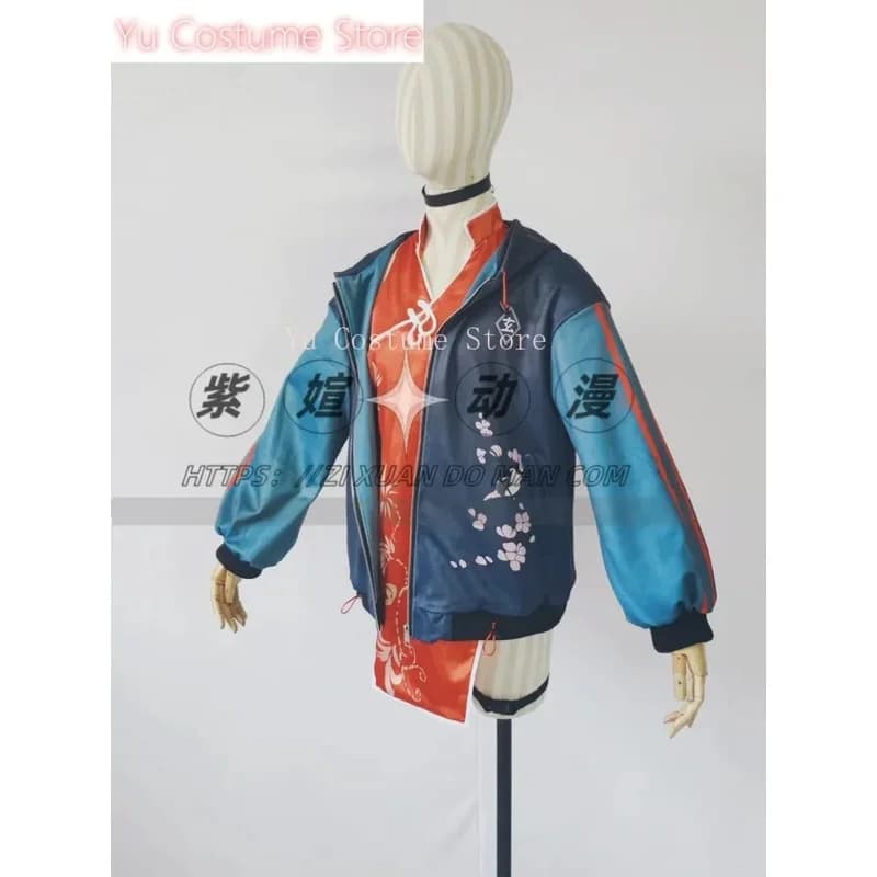 Blu Archivio Kayama Reijo Cheongsam Donne Costume Cosplay Cos Gioco Anime Uniforme Del Partito Hallowen Gioca Ruolo Vestiti Clothinga;3,v'