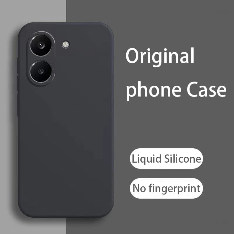 Liquid Silicone Phone Case for Xiaomi Poco M7 M8 F6 F7 F8 C71 C81 C55 C65 C75 C85 X7 X8 Pro Shockproof Cover Case