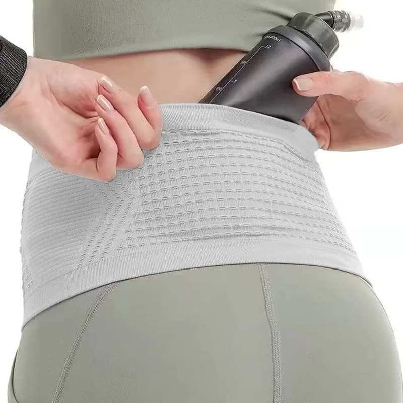 Men's and Women's Running Waist Belt Invisible Elastic Waist Bag for Gym Phone Fitness Marathon