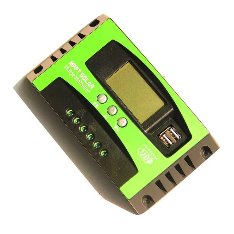 30A 40A 50A 60A 80A 100A MPPT Regolatore di carica solare 12V 24V Ampia tensione di ingresso automatica per sistema di pannelli solari off-grid per barche RV