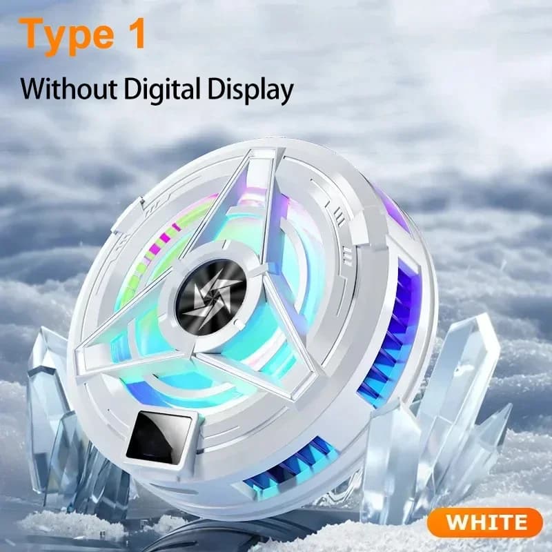 SL17 Cooling device for magnetic phones Back-Clip 2 in 1 Cooling device for games Quick cooling fan for semiconductor phone for Android phone IOS