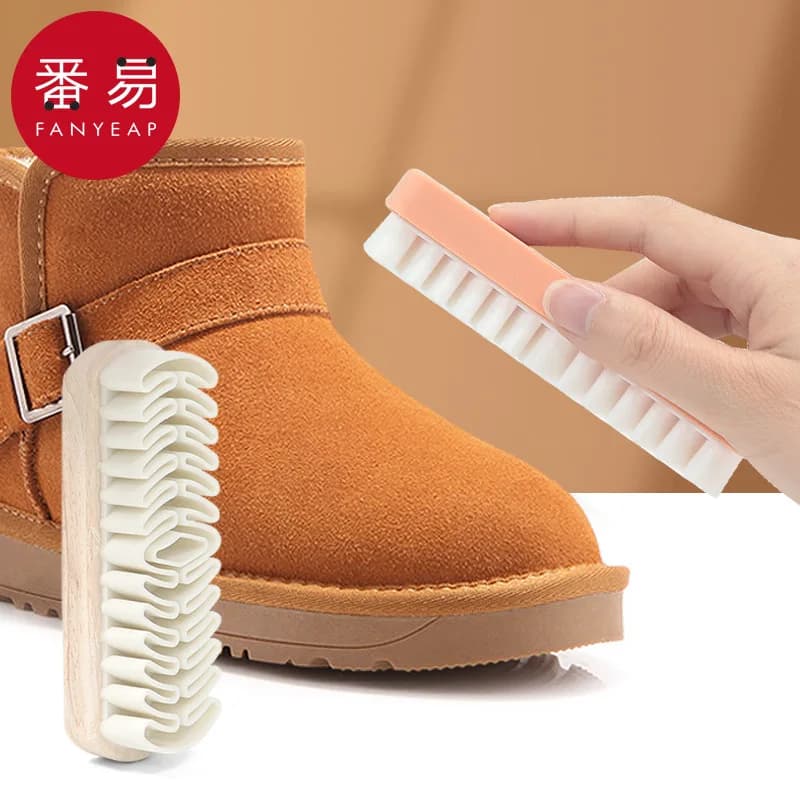 Spazzola per scarpe in pelle scamosciata Spazzola per lavaggio scarpe A1-Spazzola per pulizia scamosciata per uso domestico Spazzola per stivali in pelle scamosciata Spazzola per lucidare le scarpe