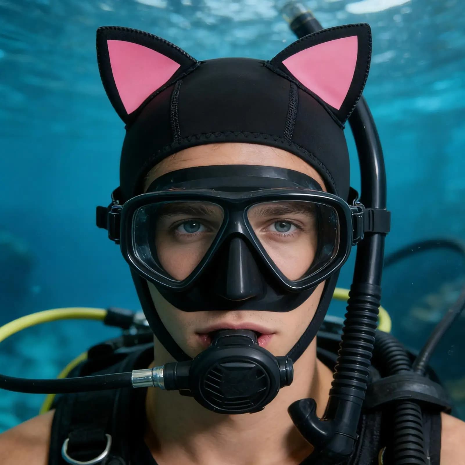 Adjustable Thermal Dive Hood, Anti-slip and Anti-cold, for Underwater Mute, Swimming, Surf and Scuba, General Copricapo