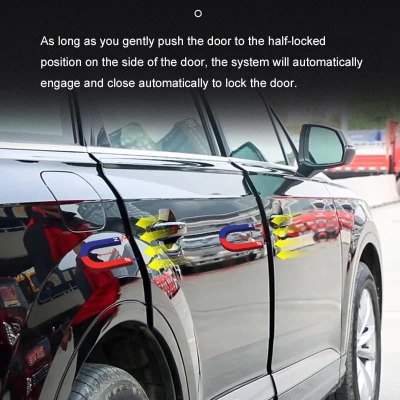 Smart Auto Electric Suction Door Lock for AUDI A1 A2 A3 A4 A4L A4AR A4Q Automatic Soft Close Door Super Silence Car Vehicle Door