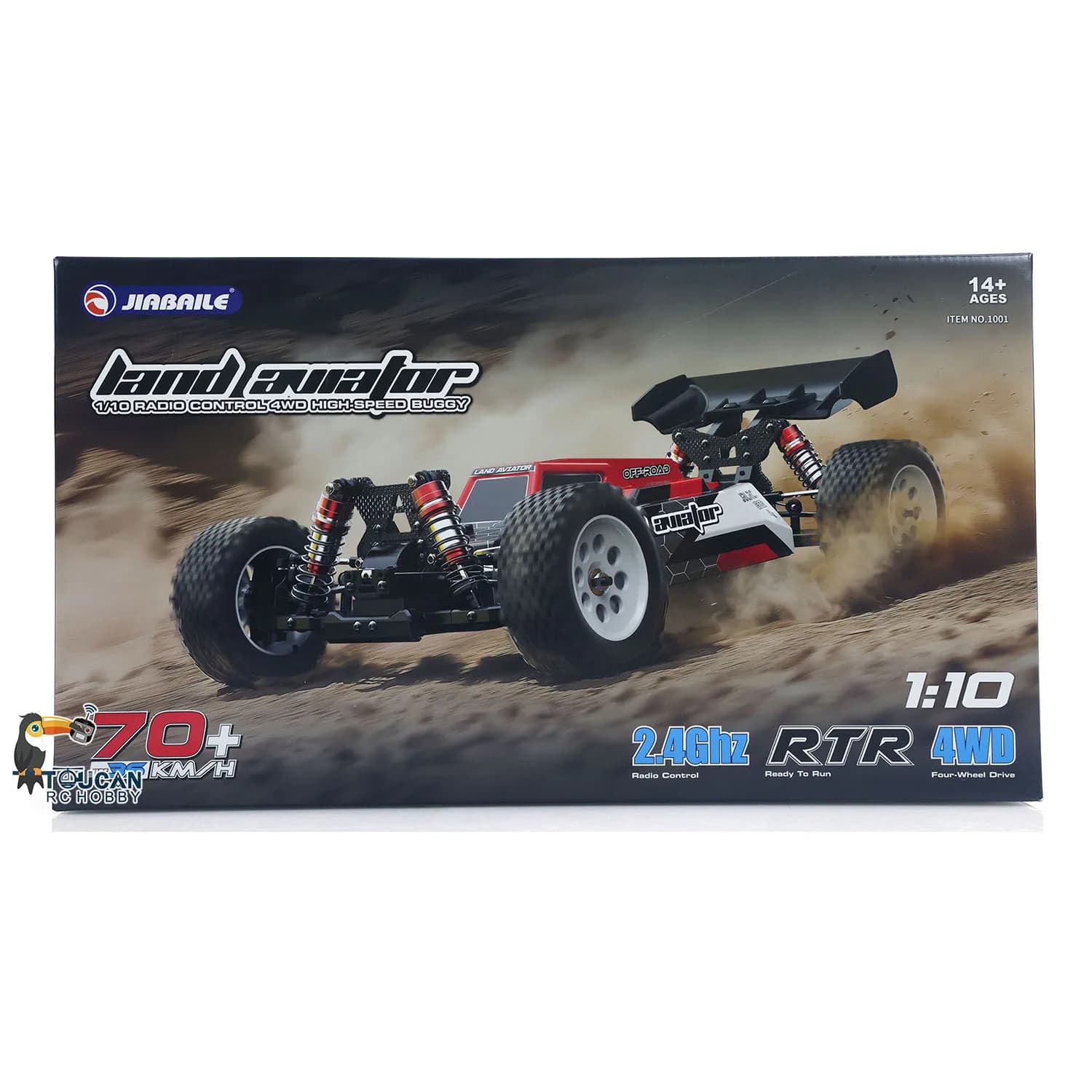 1001 RC Model Car 70KM/H 1/10 High Speed Radio Control Off Road Vehicle Hobbywing 60A ESC 3650 Brushless Motor Ready to Run