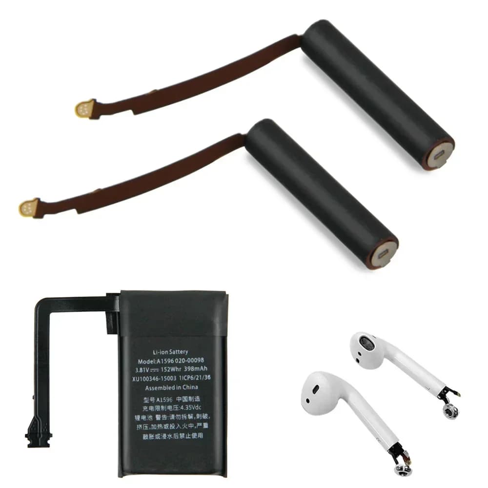 Replacement battery for Airpods 1 2 and 3 generation for Airpods Pro Battery Accu Charge Box Battery 25mAh