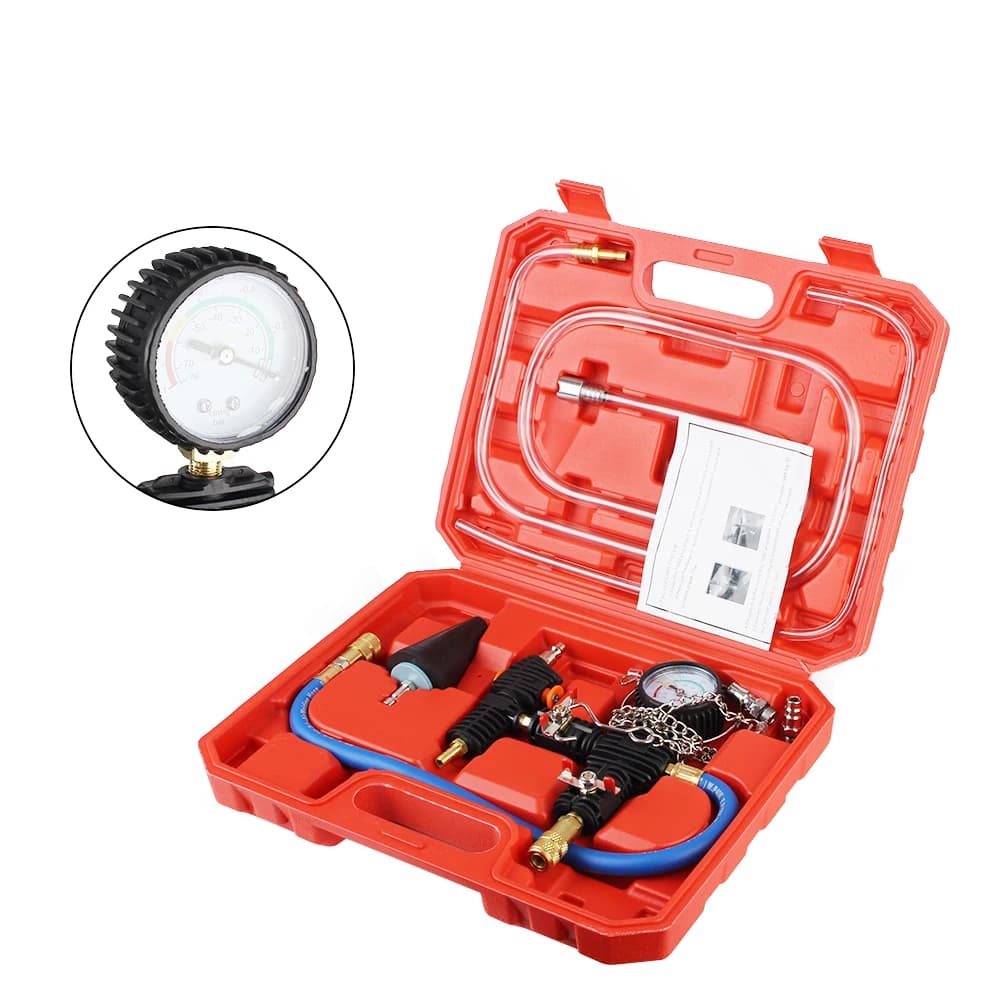 Kit Attrezzi Svuota e Ricarica Liquido Refrigerante Auto con Adattatore per Sistema Radiatore e Antigelo