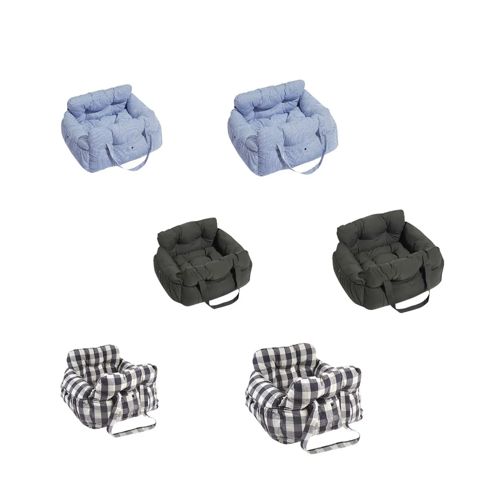 Seggiolino auto per cani Cuccia per cani Installazione semplice Sedile da viaggio per auto per cuccioli Seggiolino per auto per animali domestici Letto per auto per cani Cuccioli Accessori da viaggio per animali domestici